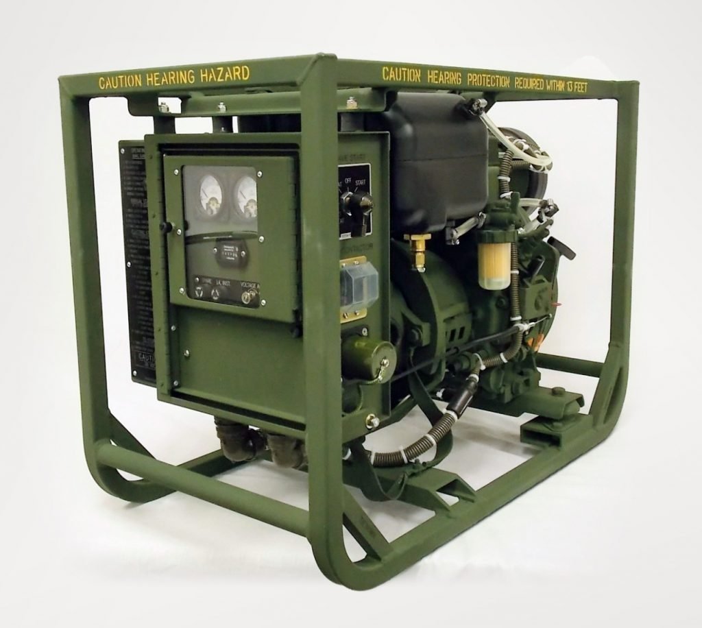 Dewey Electronics 2kW Military Tactical Generator 28VDV