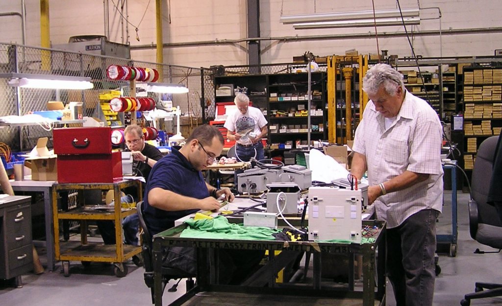 Dewey Electronics Machining Team